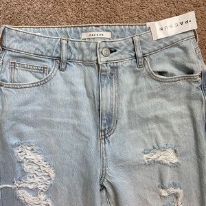 PACSUN ripped mom jeans